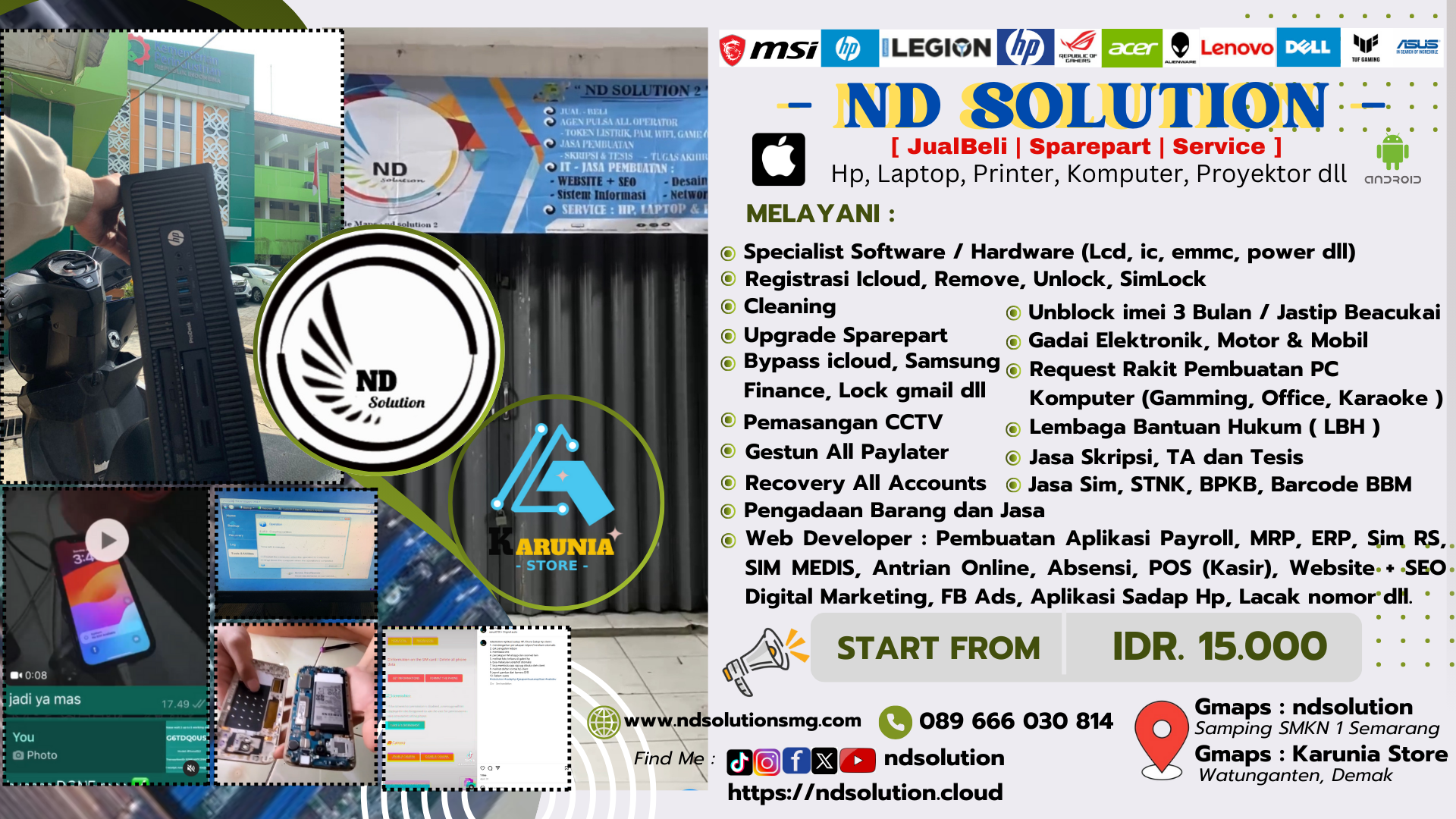 ND SOLUTION Jasa Pembuatan Website